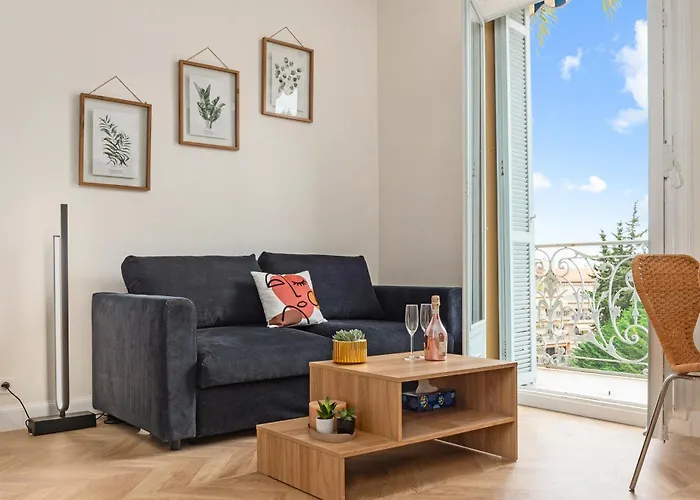 Mont Fleuri- Somptueux 2 Pieces - Parking - Apartmán Menton